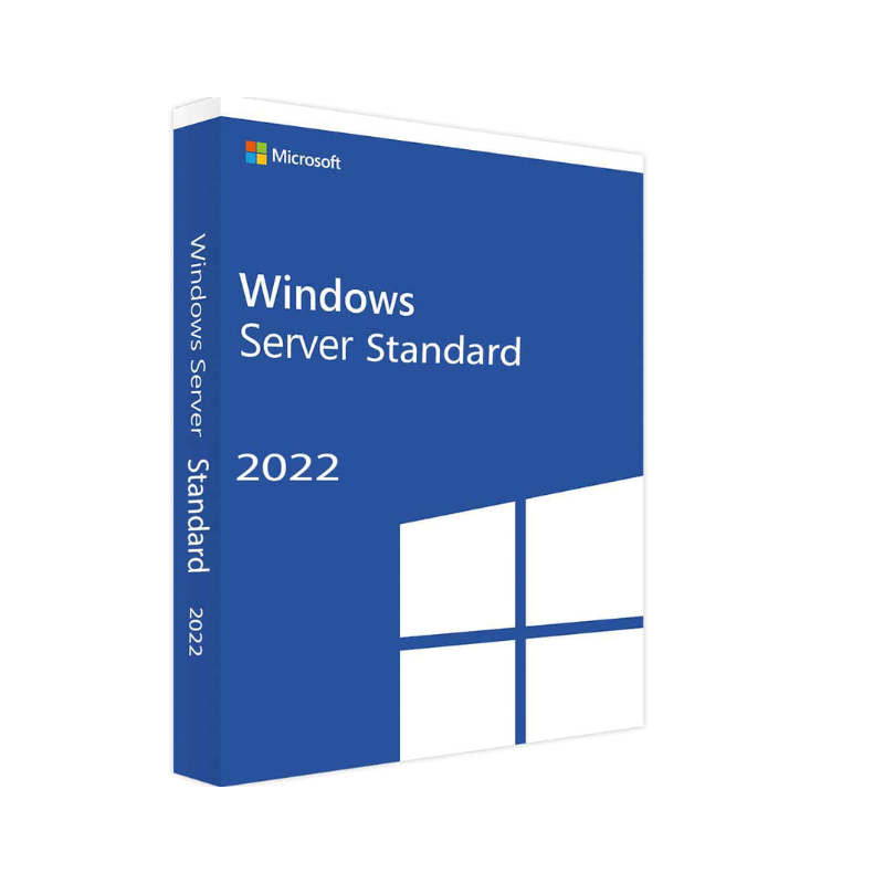 Abonnment logiciel Windows Server 2022/2019 Standard - 16 Core License Pack - Commercial (Perpetuel)
