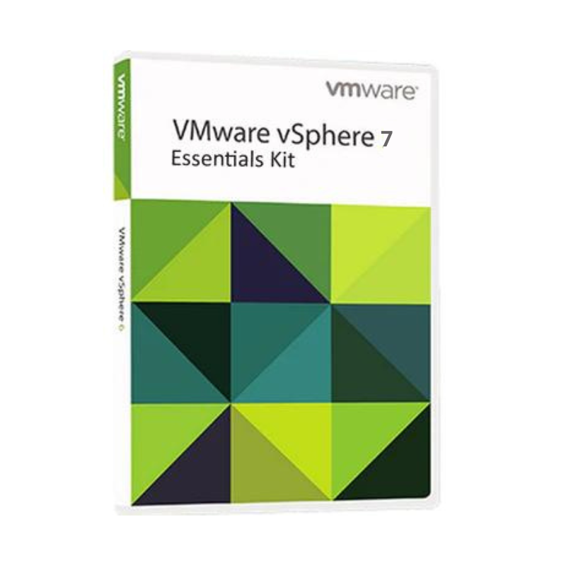  Production Support/Subscription for VMware vSphere 7 Essentials Plus Kit for 3 hosts (Max 2 processors per
host) for 3 years