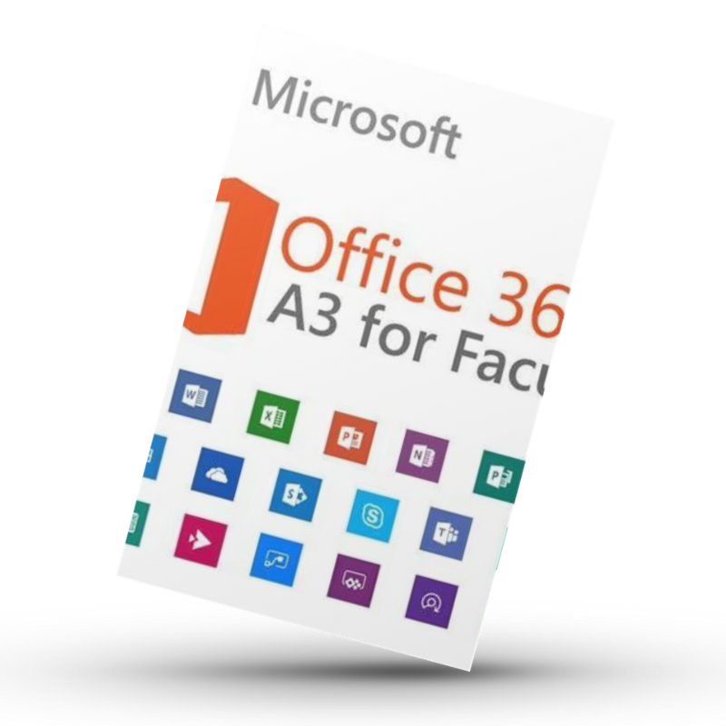 adonnement Office 365 A3 for faculty