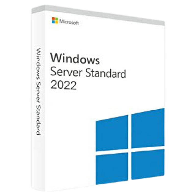 Abonnement logiciel Microsoft Windows Server Standard 2022 coffret 12 MOIS